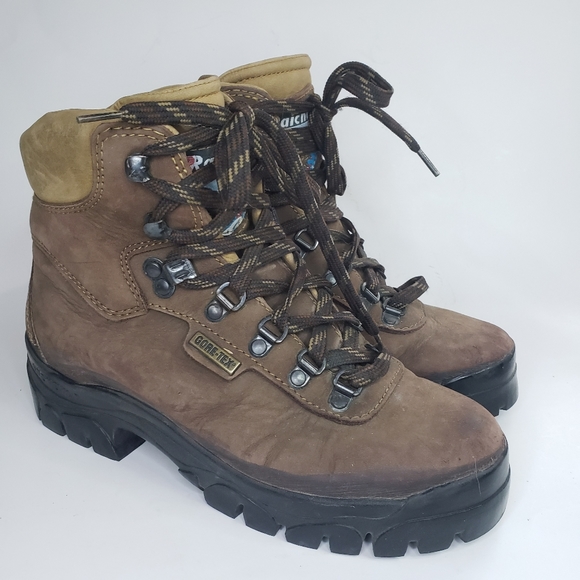 RAICHLE Gore-Tex Vibram Sole Leather Hiking Boots - Picture 1 of 8